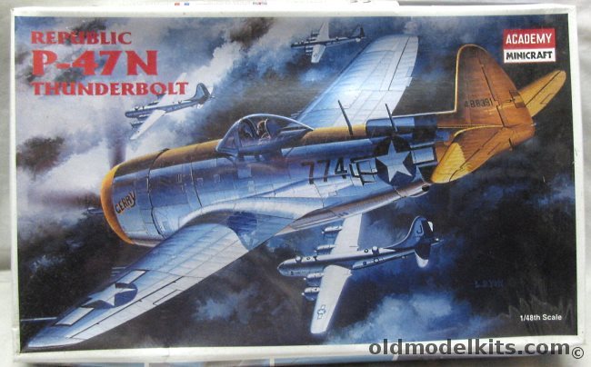 Academy 1/48 Republic P-47N Thunderbolt, 2155 plastic model kit