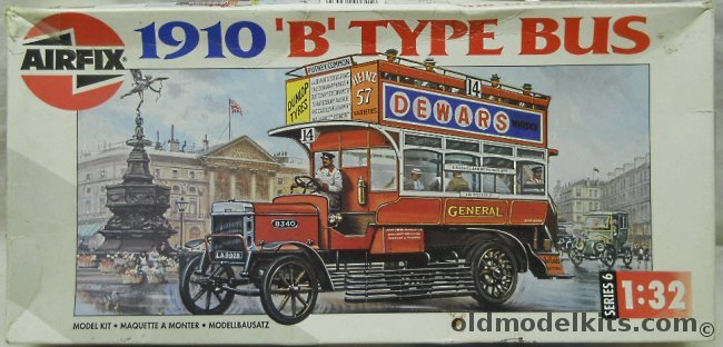 Airfix 1/32 1910 B Type 'Old Bill' City Bus, 06443