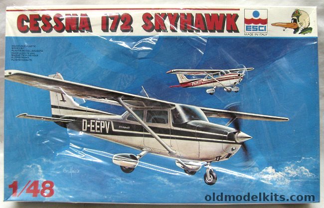 ESCI 1/48 Cessna 172 Skyhawk, 4064 plastic model kit