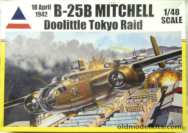 Accurate Miniatures 1/48 B-25B Mitchell - Doolittle Raider USS Hornet April 18 1942, 3430 plastic model kit