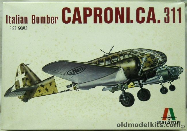 Italaerei 1/72 TWO Caproni Ca-311 Bombers, 113 plastic model kit
