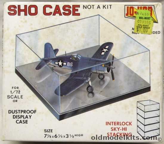 Jo-Han Show Case Dustproof Plastic Display Case, SC-2 plastic model kit