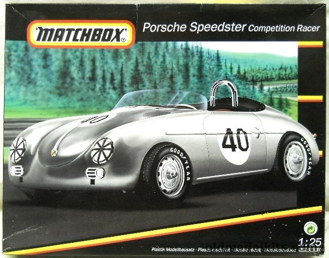 Matchbox 1/25 Porsche Speedster Compeition Racer, 40383 plastic model kit