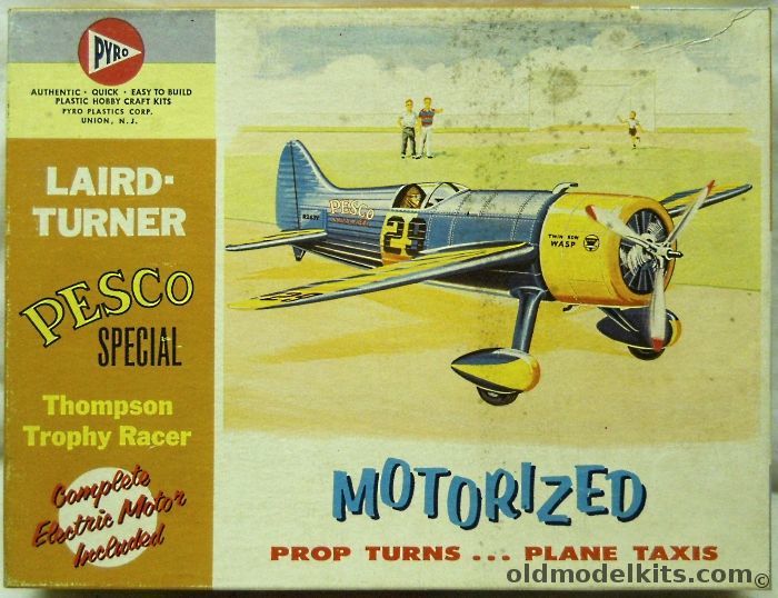 Pyro 1/32 Laird-Turner Pesco Special Thompson Trophy Racer - Motorized, 342-249 plastic model kit