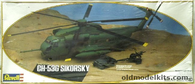 Revell 1/48 Sikorsky CH-53G - US Marines or Luftwaffe, 4511 plastic model kit