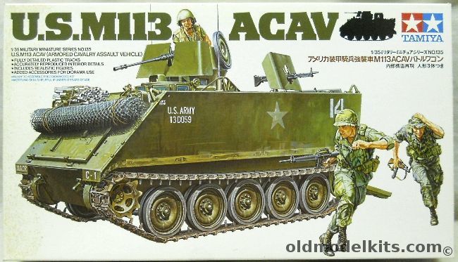 Tamiya 1/35 M113 ACAV, 35135 plastic model kit