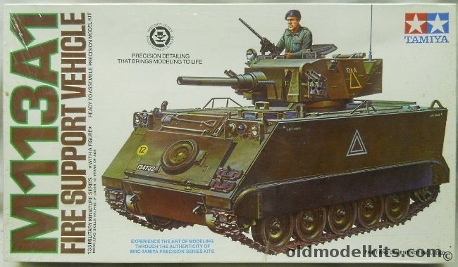 Tamiya 1/35 M113A1 Fire Support Vehicle, MM-207 plastic model kit