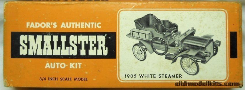 Fador 1/16 1905 White Steamer plastic model kit