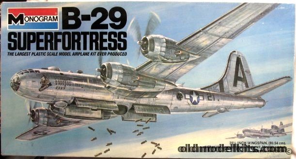 Monogram 1/48 Boeing B-29 Superfortress with Diorama Sheet, 5700 plastic model kit