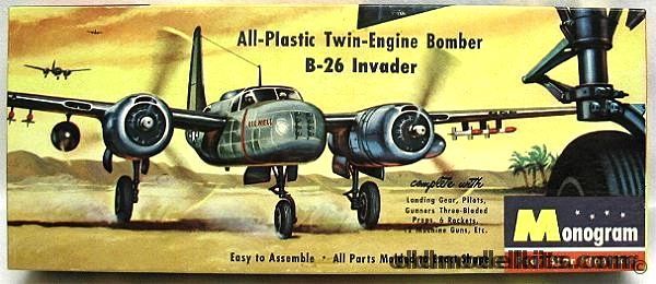 Monogram 1/67 B-26 Invader - Four Star Issue, P6-98 plastic model kit