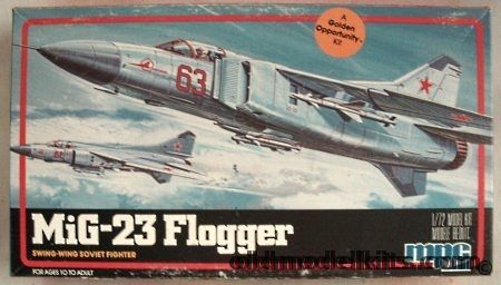 MPC 1/72 Mid-23 Flogger - Mig-23B or Mig-23E - (ex Airfix), 14201 plastic model kit