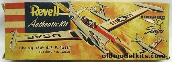 Revell 1/56 Lockheed F-94 Starfire 1st Issue - Pre 'S' One Piece Box, H201-59 plastic model kit