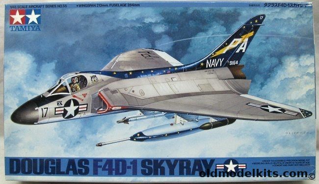 Tamiya 1/48 Douglas F4D-1 Skyray - (F4D1), 61055-2800 plastic model kit