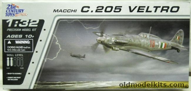 21st Century 1/32 Macchi C-205 Veltro, 22113 plastic model kit