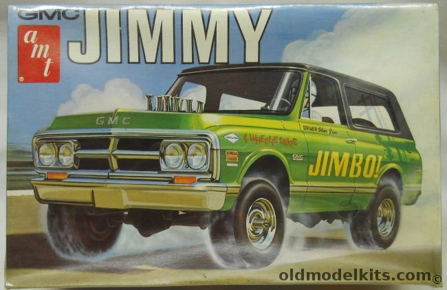 AMT 1/25 GMC Jimmy Truck - Jimbo! Or Swamp Gasser - Stock or Drag, T213-225 plastic model kit