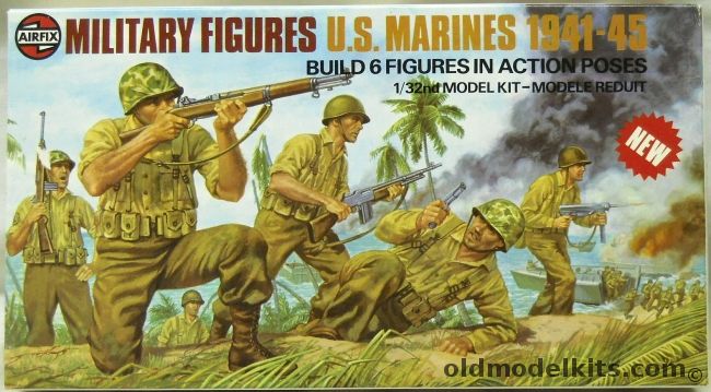 Airfix 1/32 US Marines 1941-1945, 03583-9 plastic model kit