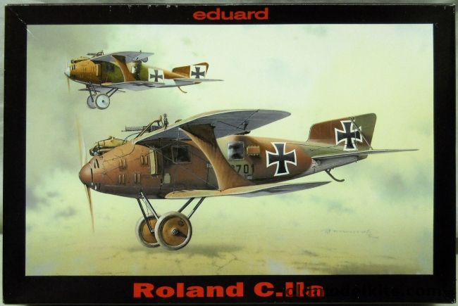 Eduard 1/48 Roland C-IIa - With PE Parts And Mask - (CIIa), 8042 plastic model kit