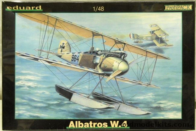 Eduard 1/48 Albatros W.4 Profipack - (W-4), 8084 plastic model kit