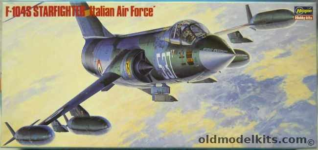 Hasegawa 1/72 Lockheed F-104S - Italian Air Force 23 Gruppo 5 Stormo / 12 Gruppo 36 Stormo / 9 Gruppo 4 Stormo, 1003 plastic model kit