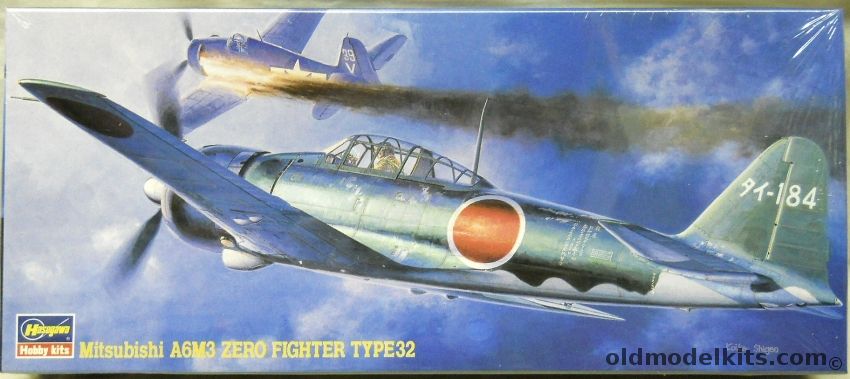 Hasegawa 1/72 Mitsubishi A6M3 Zero Fighter Type 32 - Tainan FG NAP 1/C Takeo Tanimizu / 204 FG / Tainan FG, AP16 plastic model kit