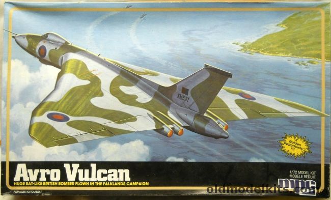 MPC 1/72 Avro Vulcan - With Blue Steel Missile, 1-4552 plastic model kit