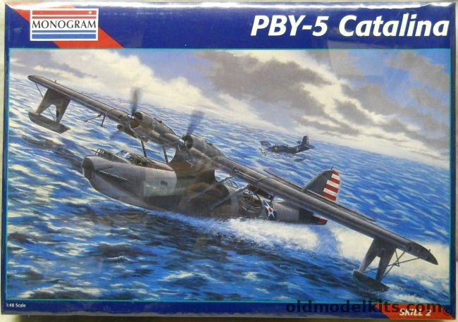 Monogram 1/48 PBY-5 Catalina, 5609 plastic model kit
