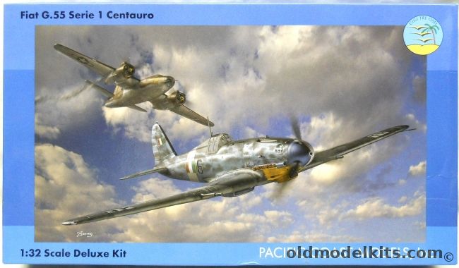 Pacific Coast Models 1/32 Fiat G-55 Serie 1 Centauro - (G.55), PCM32007 plastic model kit