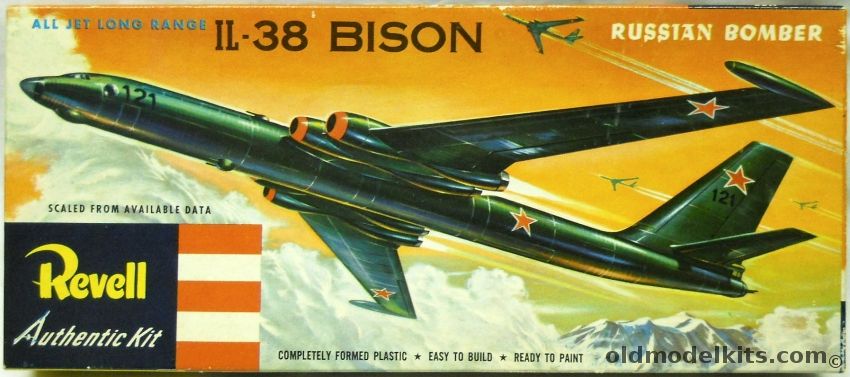 Revell 1/169 IL-38 Bison Russian Bomber 'S' Issue, H235-98 plastic model kit