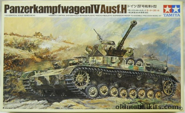 Tamiya 1 35 Panzerkampfwagen IV Ausf H Motorized Remote Control MT245