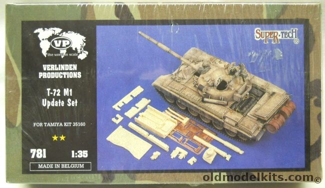 Verlinden 1/35 T-72 M1 Update Set, 781 plastic model kit