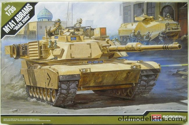 Academy 1/35 M1A1 Abrams Iraq 2003, 13202 plastic model kit
