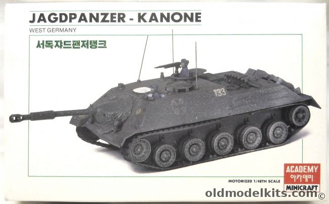 Academy 1/48 Jagdpanzer Kanone - Motorized, 1323 plastic model kit