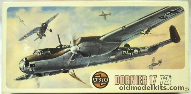 Airfix 1/72 Dornier Do-17 E/F - Type 4 Issue, 04014-1 plastic model kit