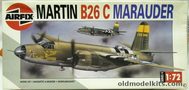 Airfix 1/72 Martin B-26 C Marauder, 04015 plastic model kit