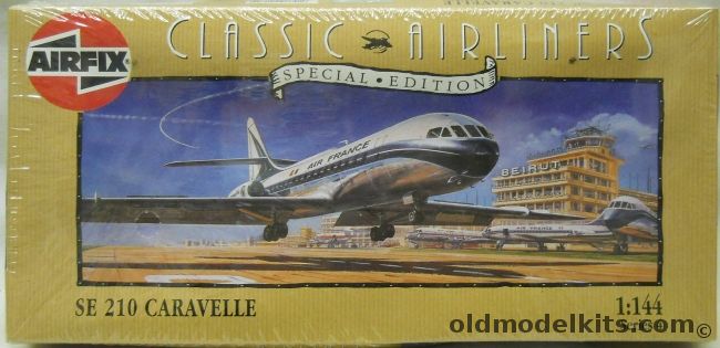 Airfix 1/144 SE-210 Caravelle - Air France Classic Airliners Special Edition, 04175 plastic model kit