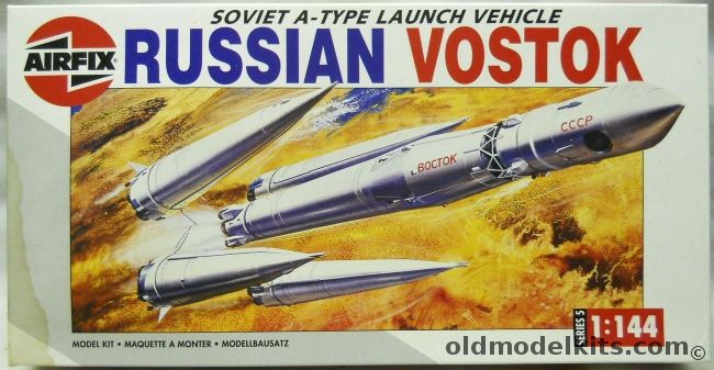 Airfix 1/144 Russian Vostok A-Type Launch Vehicle - Build As Soyuz / Vostok / Sputnik Versions, 05172 plastic model kit