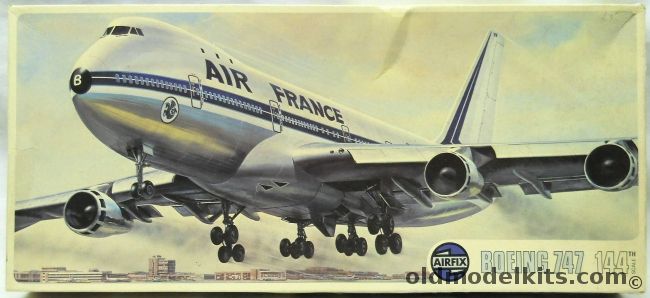 Airfix 1/144 Boeing 747 Jumbo Jet  Air France, 08172-8 plastic model kit