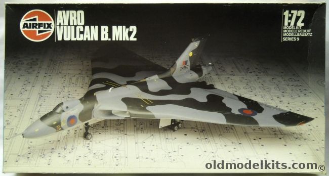 Airfix 1/72 Avro Vulcan B Mk2 - 44 Sq XM607 / 9 Sq XH562 / 617 Sq XL321, 09002 plastic model kit