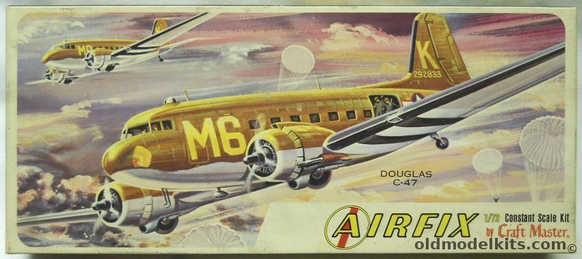 Airfix 1/72 Dougals C-47 Dakota - Craftmaster Issue, 1407-100 plastic model kit