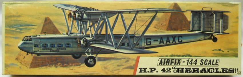 Airfix 1/144 HP-42 Heracles - Imperial Airways - Type Three Issue, SK502 plastic model kit