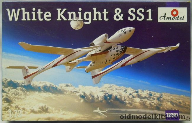 Amodel 1/72 White Knight And SS1, 72201 plastic model kit