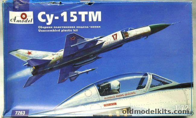 Amodel 1/72 Su-15TM Flagon M - (Su-15 TM), 7263 plastic model kit