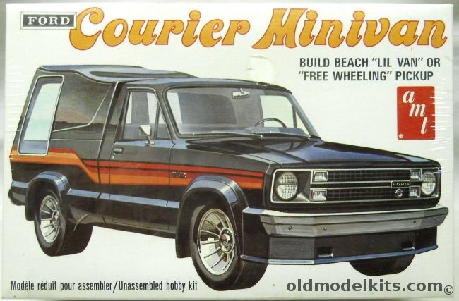 AMT 1/25 Ford Courier Minivan Pickup Truck, 2701 plastic model kit