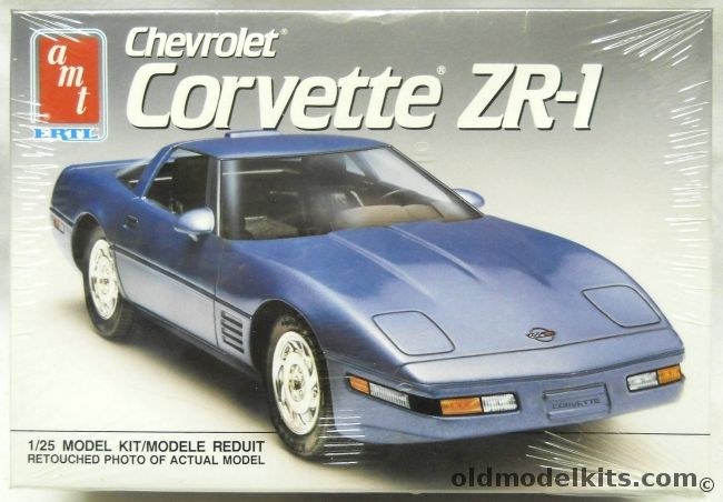 AMT 1/25 1991 Chevrolet Corvette ZR-1, 6143 plastic model kit
