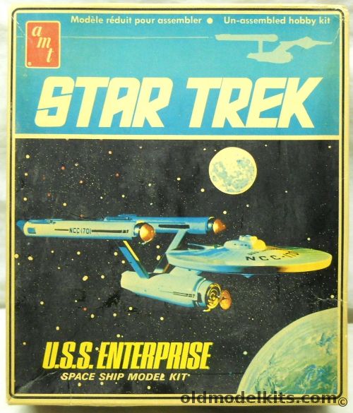 AMT 1/635 Star Trek USS Enterprise - Yorktown / Valiant / Hood / Farragut / Excalibur / Intrepid / Republic / Constitution / Lexington / Potemkin / Constellation / Exeter / Kongo - (TV Series), S951 plastic model kit