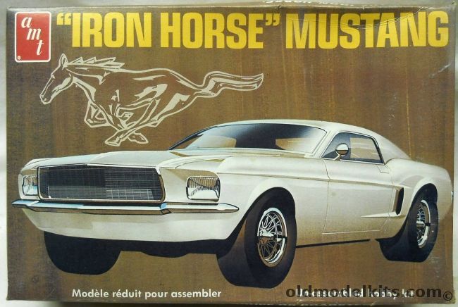 AMT 1/25 Iron Horse Mustang - Custom GT Coupe Or Roadster, T267 plastic model kit
