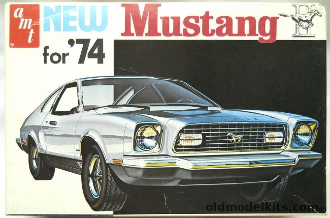 AMT 1/25 1974 Ford Mustang II - Stock Or Drag, T346 plastic model kit