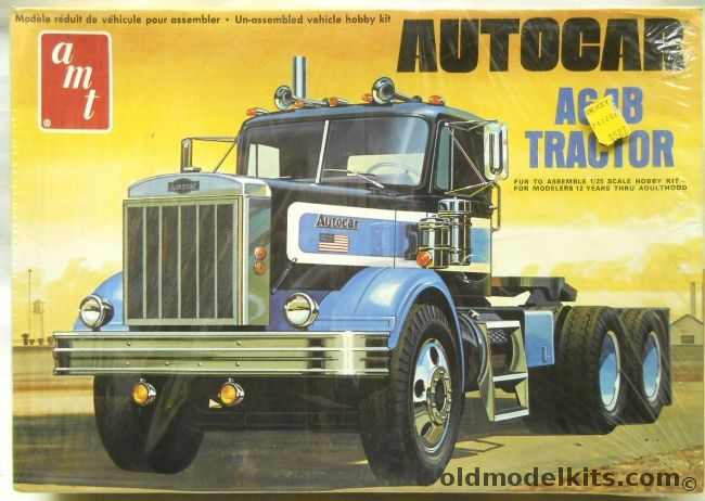 AMT 1/25 Autocar A64B Tractor - Semi Truck, T526 plastic model kit