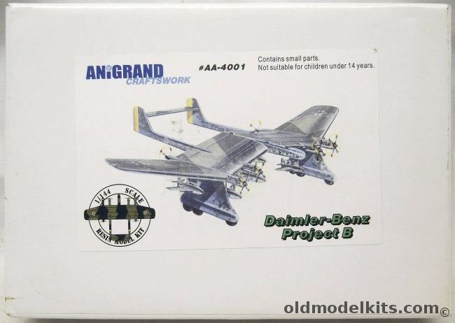 Anigrand 1/144 Daimler-Benz Project B, AA4001 plastic model kit
