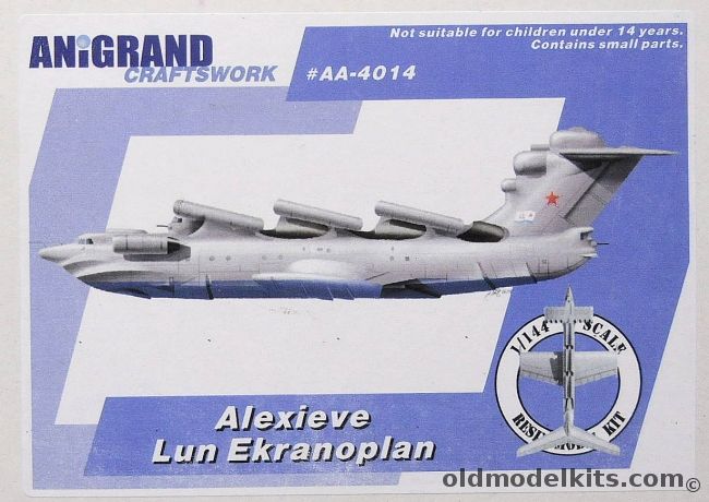 Anigrand 1/144 Alexieve Lun Ekranoplan, AA4014 plastic model kit